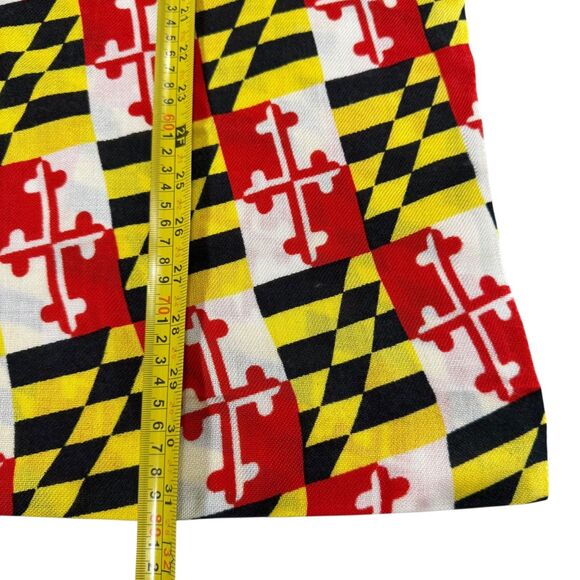 Maryland State Flag Infinity Scarf Terrapins New With Tags NWT Route One Apparel - Picture 8 of 10